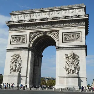 Champs Elysees - Arc De Triomphe Apartamento